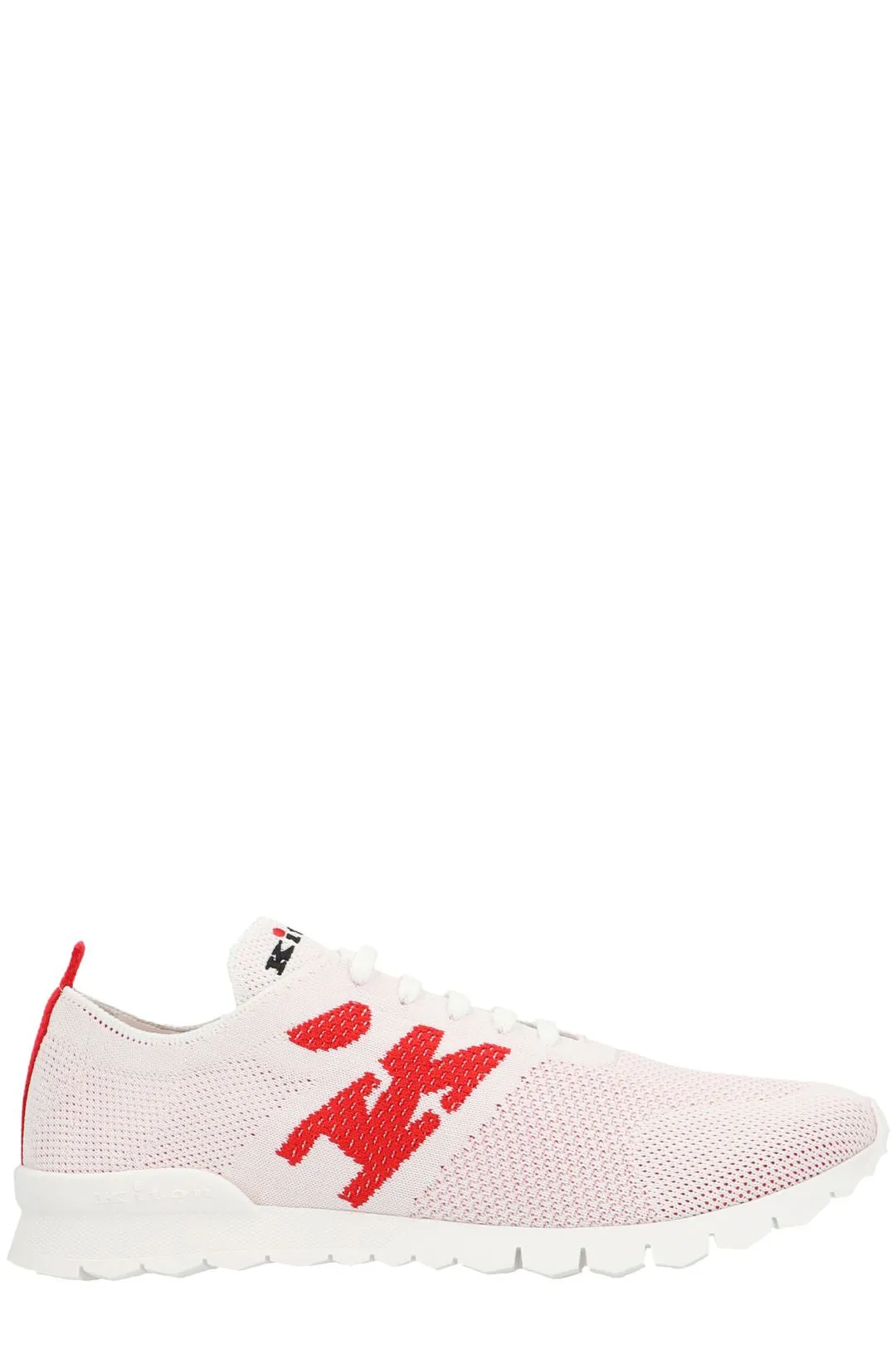 Kiton Round Toe Lace-Up Sneakers