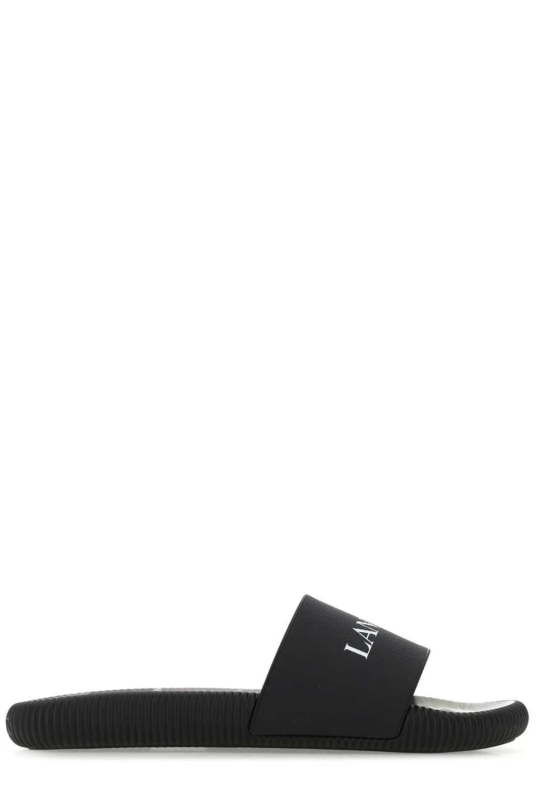 Lanvin Floral Printed Logo Sandals