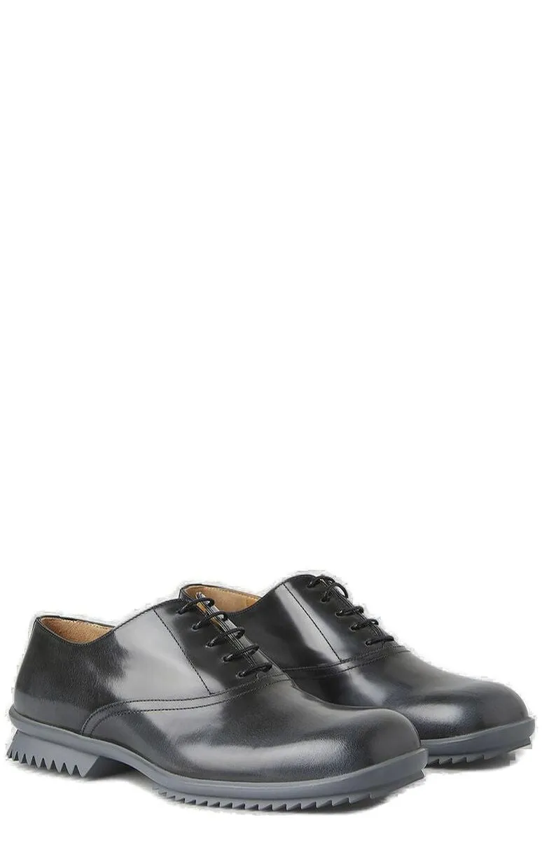 Maison Margiela Brushed Round Toe Oxford Shoes