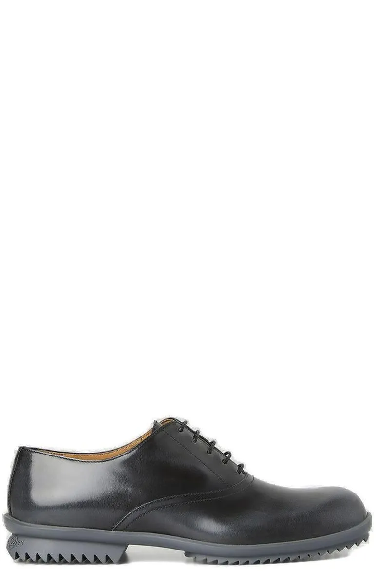 Maison Margiela Brushed Round Toe Oxford Shoes
