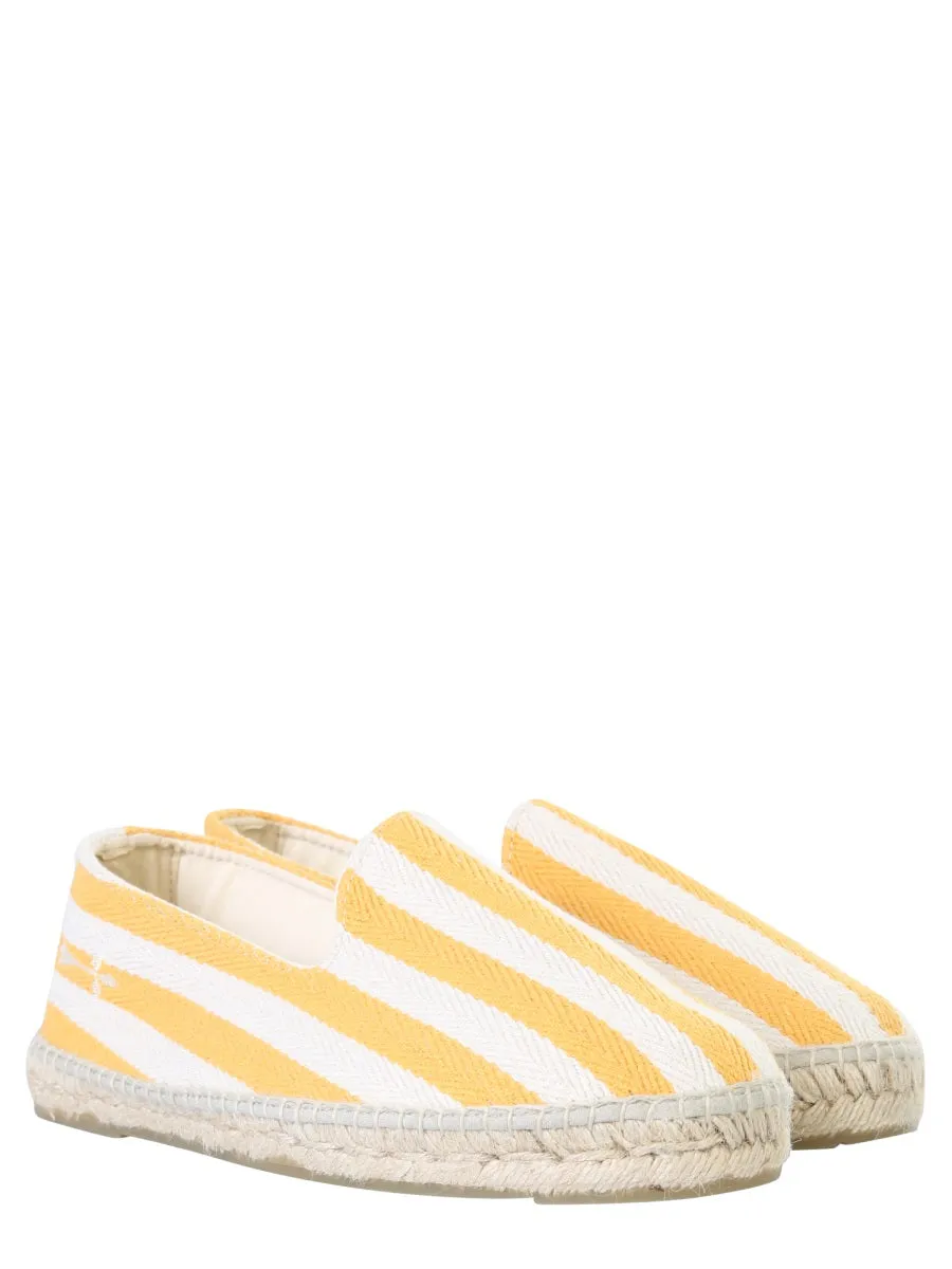 Maneb Striped Espadrilles