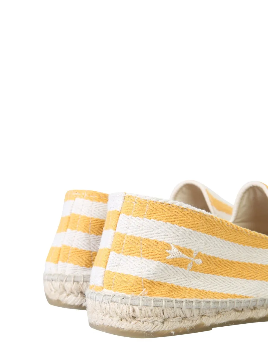 Maneb Striped Espadrilles