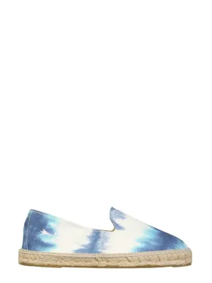 Maneb Tie-Dye Almond-Toe Espadrilles