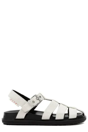 Marni Logo Label Buckle Sandals