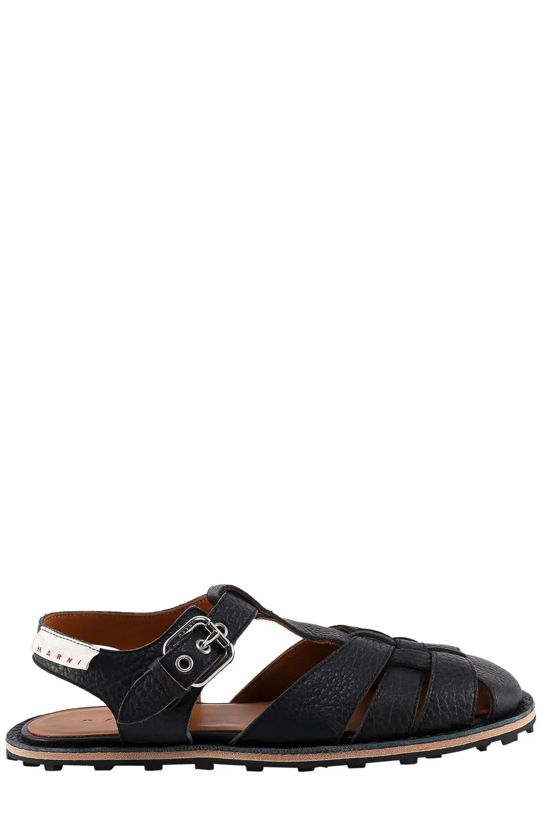Marni Round Toe Strapped Sandals