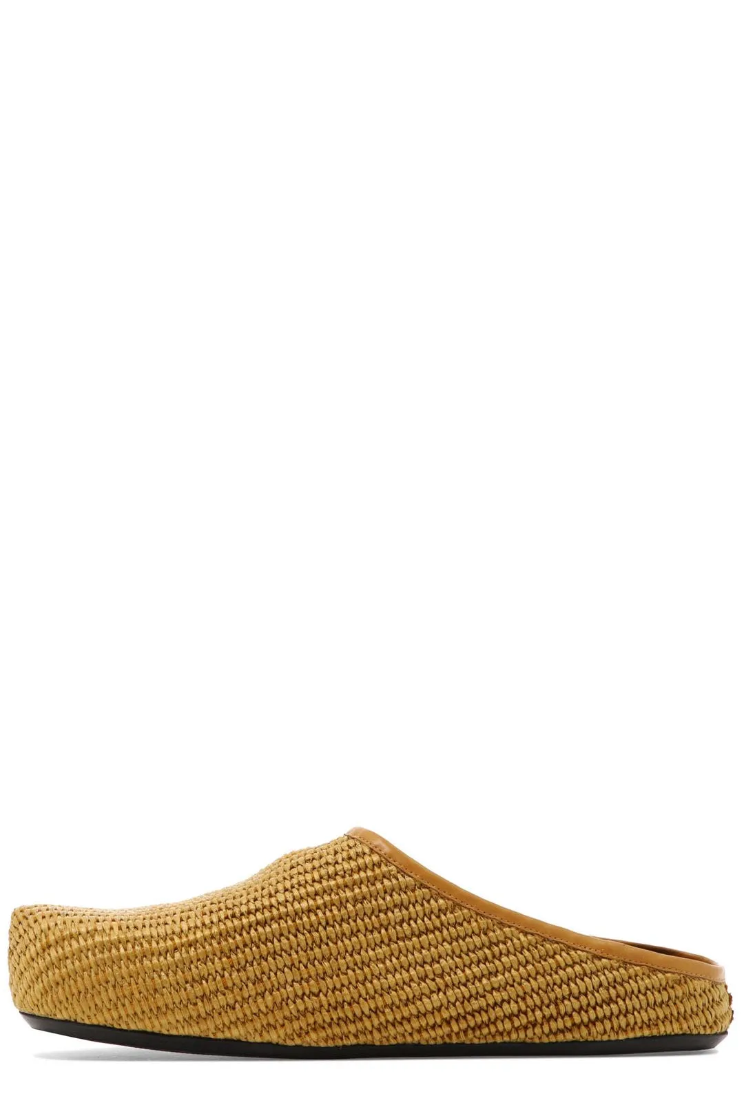 Marni Sabot Logo Embroidered Mules