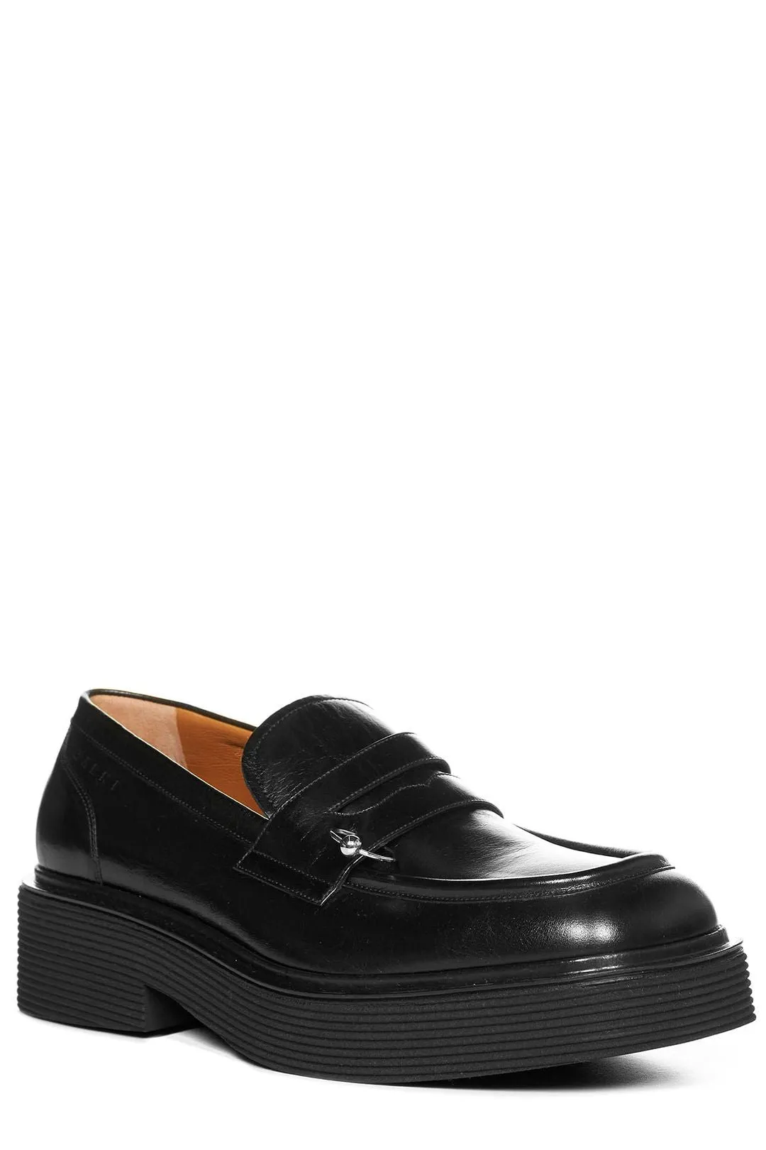 Marni Slip-On Square Toe Loafers