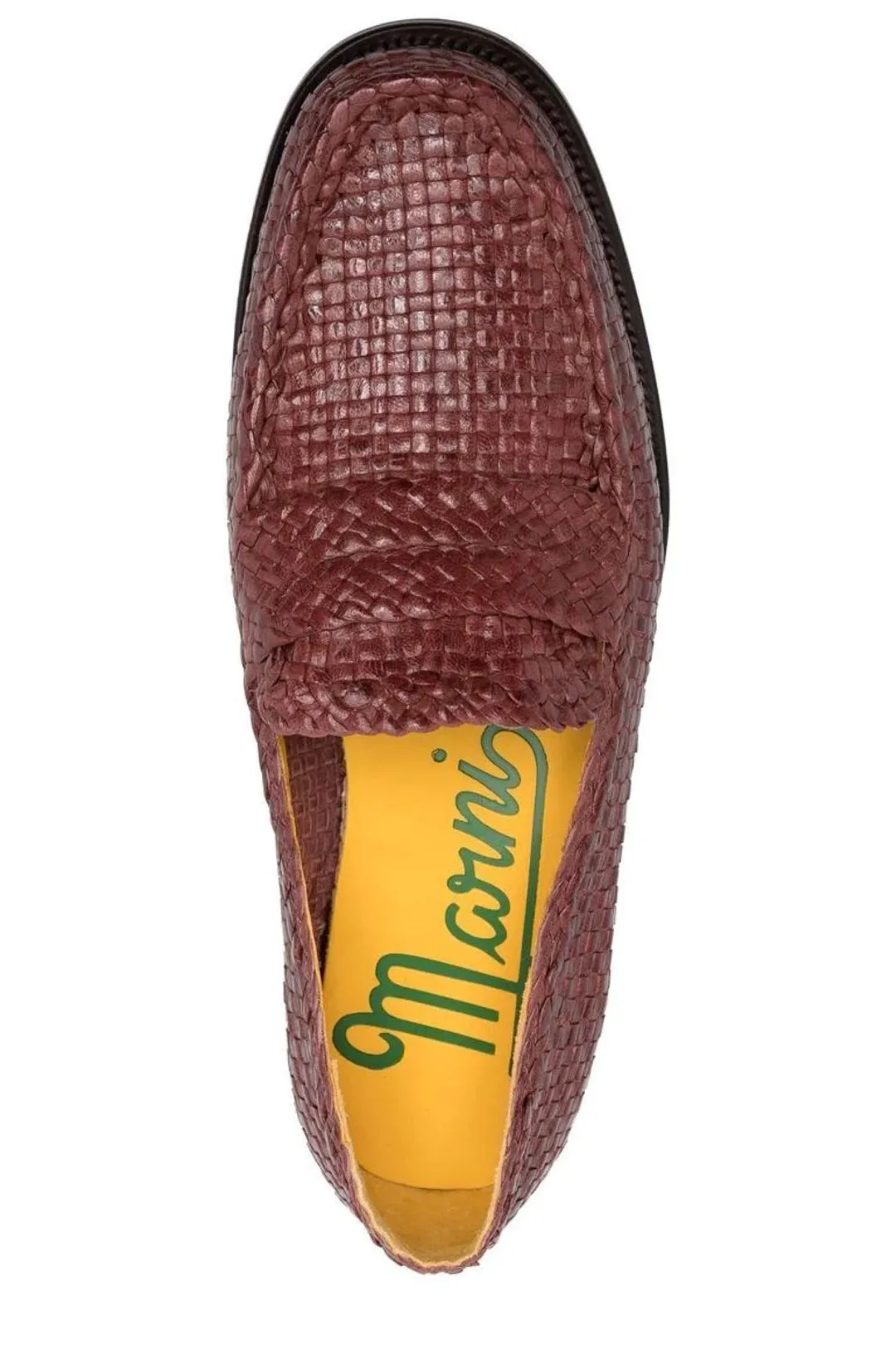 Marni Woven Slip-On Loafers