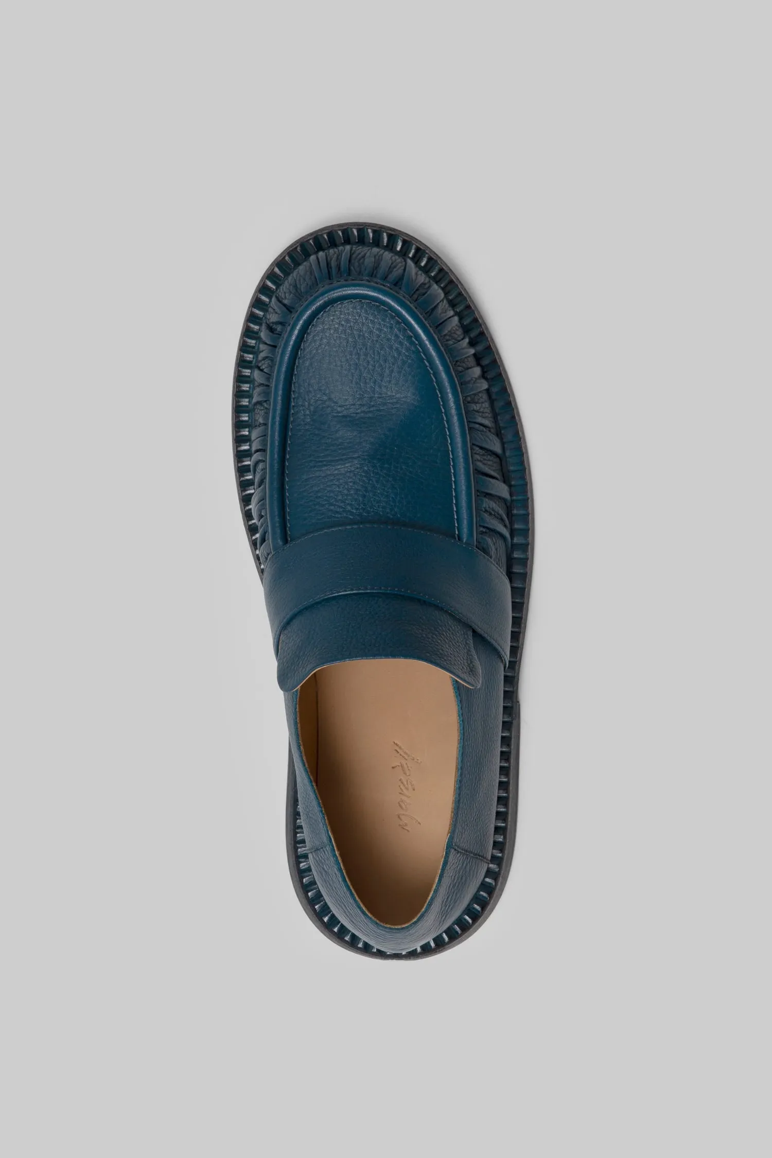 Marsll Alluce Gathered Detail Loafers