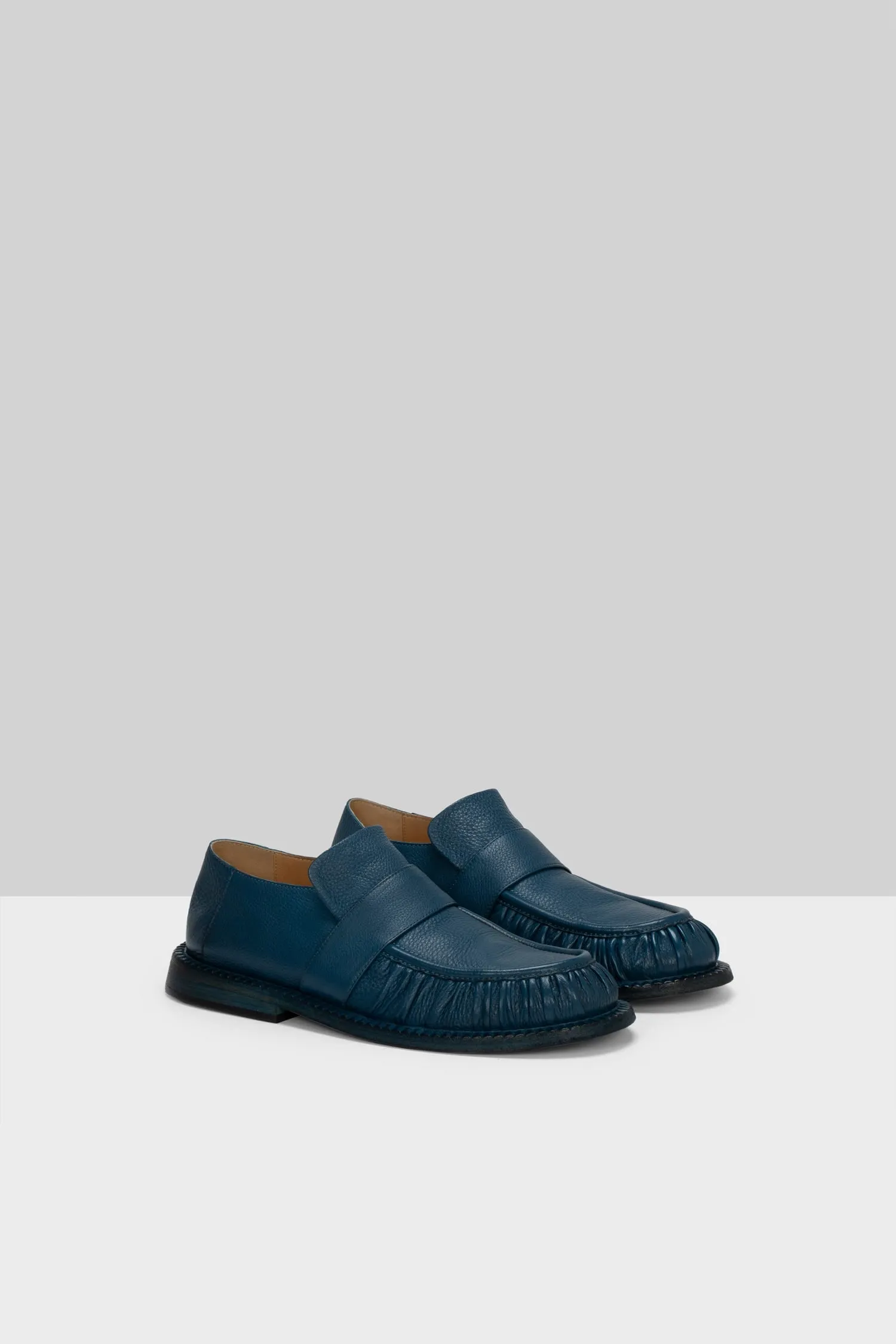 Marsll Alluce Gathered Detail Loafers