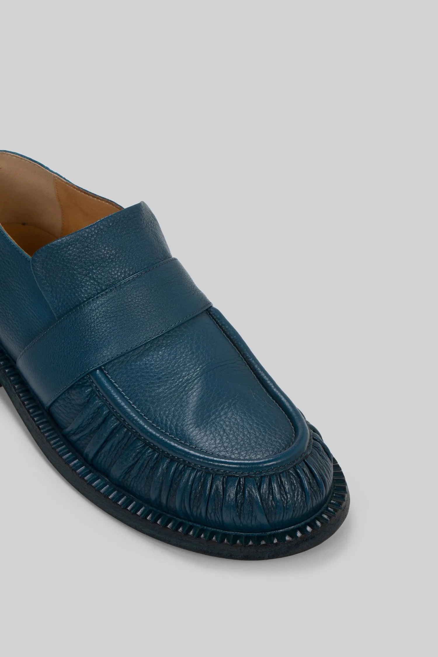 Marsll Alluce Gathered Detail Loafers