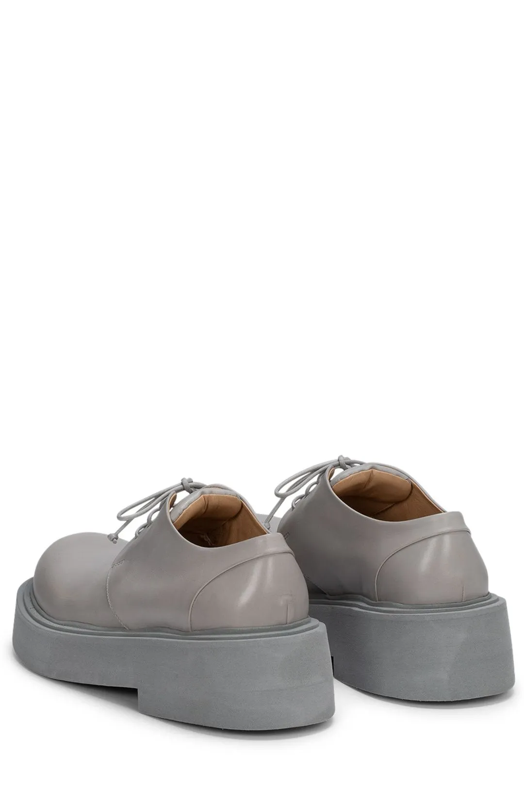 Marsll Block Heel Lace-Up Shoes