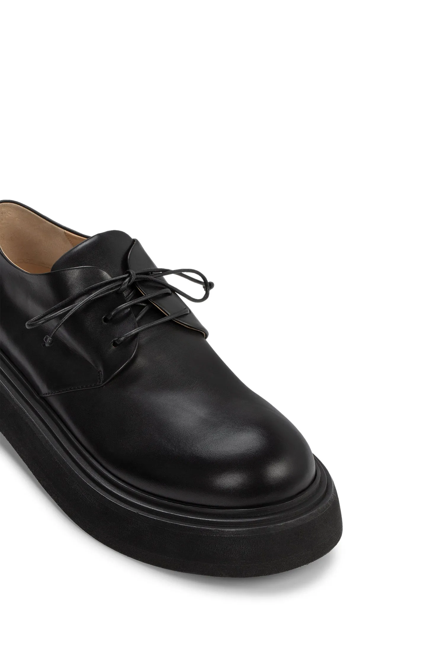Marsll Block Heel Lace-Up Shoes
