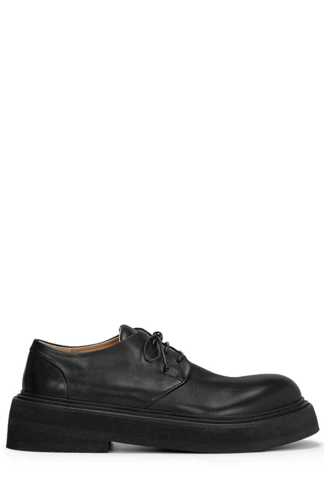 Marsll Block Heel Lace-Up Shoes