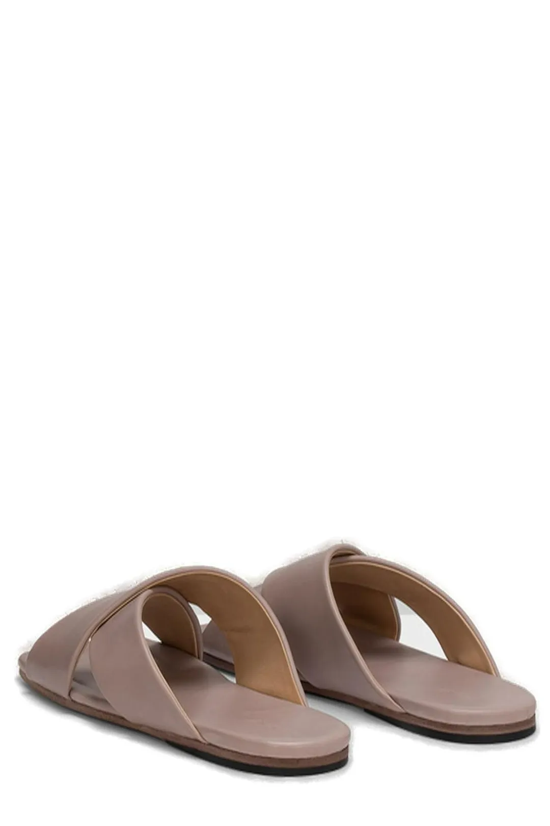 Marsll Crossover Strap Slip-On Sandals