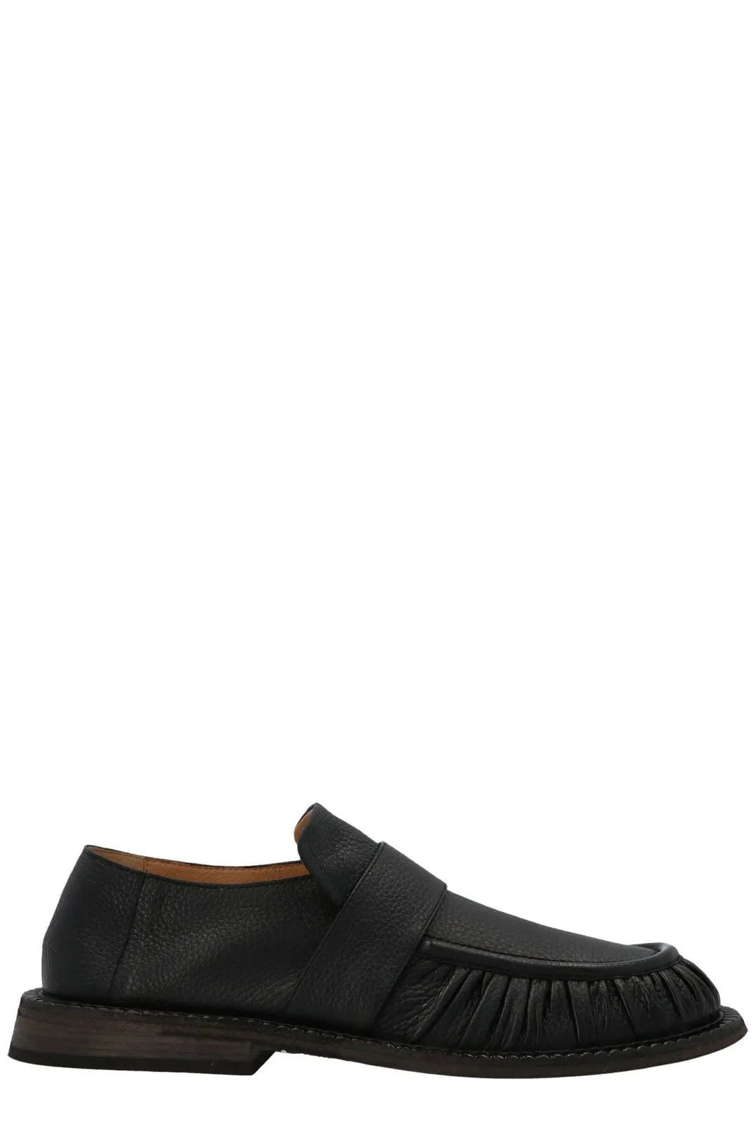 Marsll Estiva Ruched Round Toe Loafers