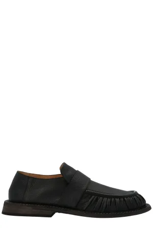 Marsll Estiva Ruched Round Toe Loafers
