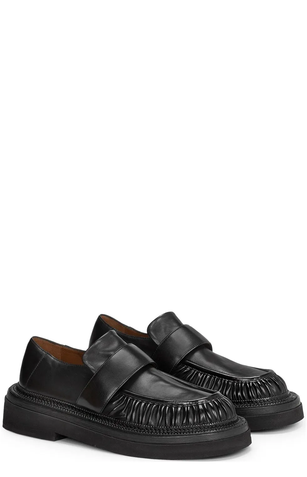 Marsll Gather Detailed Loafers
