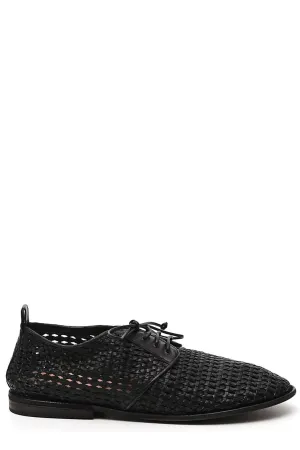 Marsll Goodpiatto Woven Lace-Up Shoes