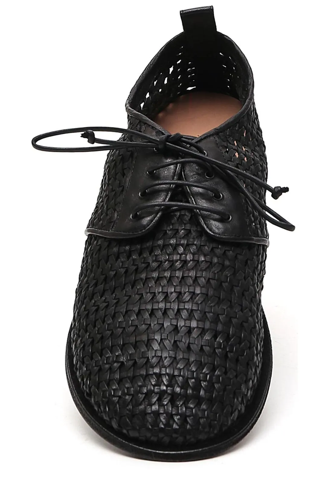 Marsll Goodpiatto Woven Lace-Up Shoes