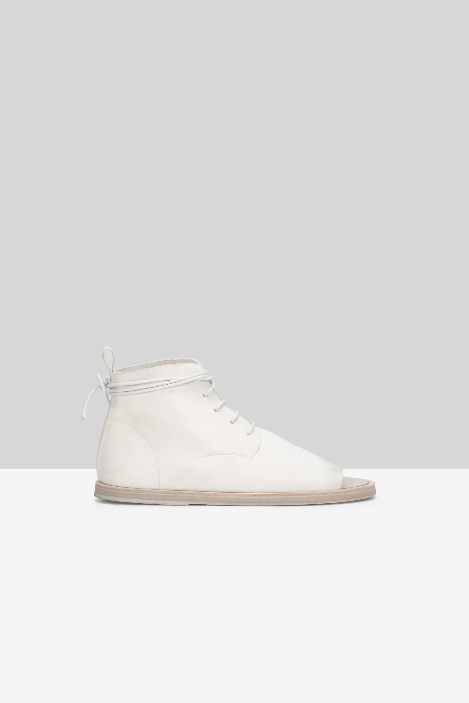 Marsll Peep Toe Lace-Up Shoes