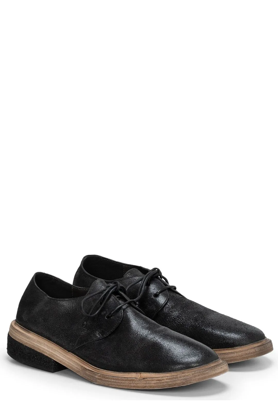 Marsll Round Toe Lace-Up Shoes