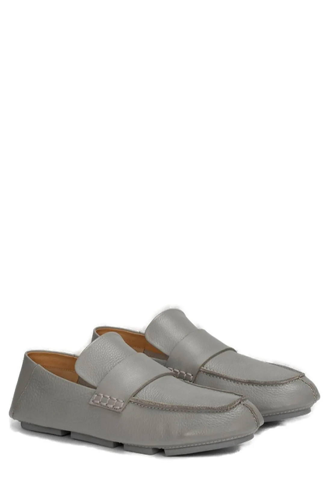 Marsll Toddone Stitched Slip-On Loafers