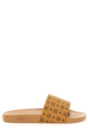 MCM Allover Logo Printed Slides