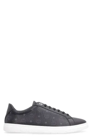 MCM Terrain Logo Monogram Sneakers