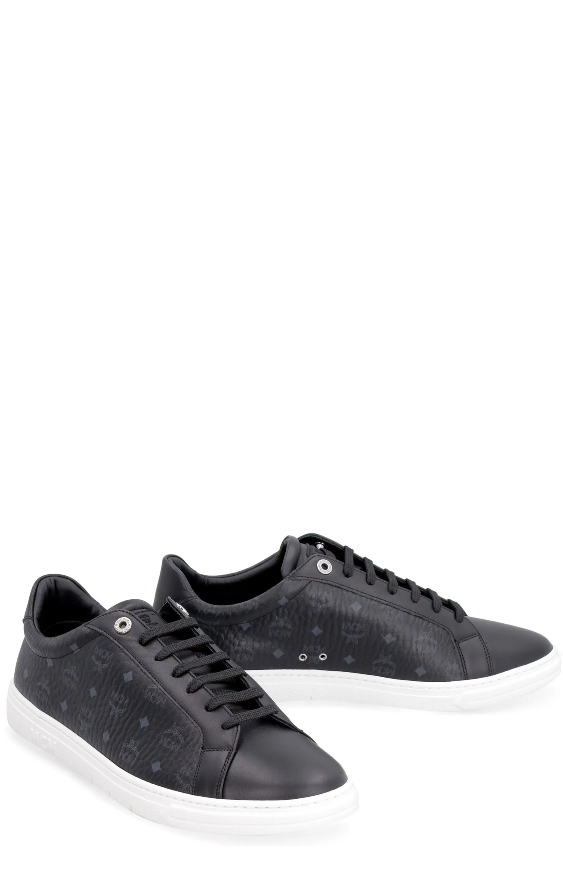 MCM Terrain Logo Monogram Sneakers