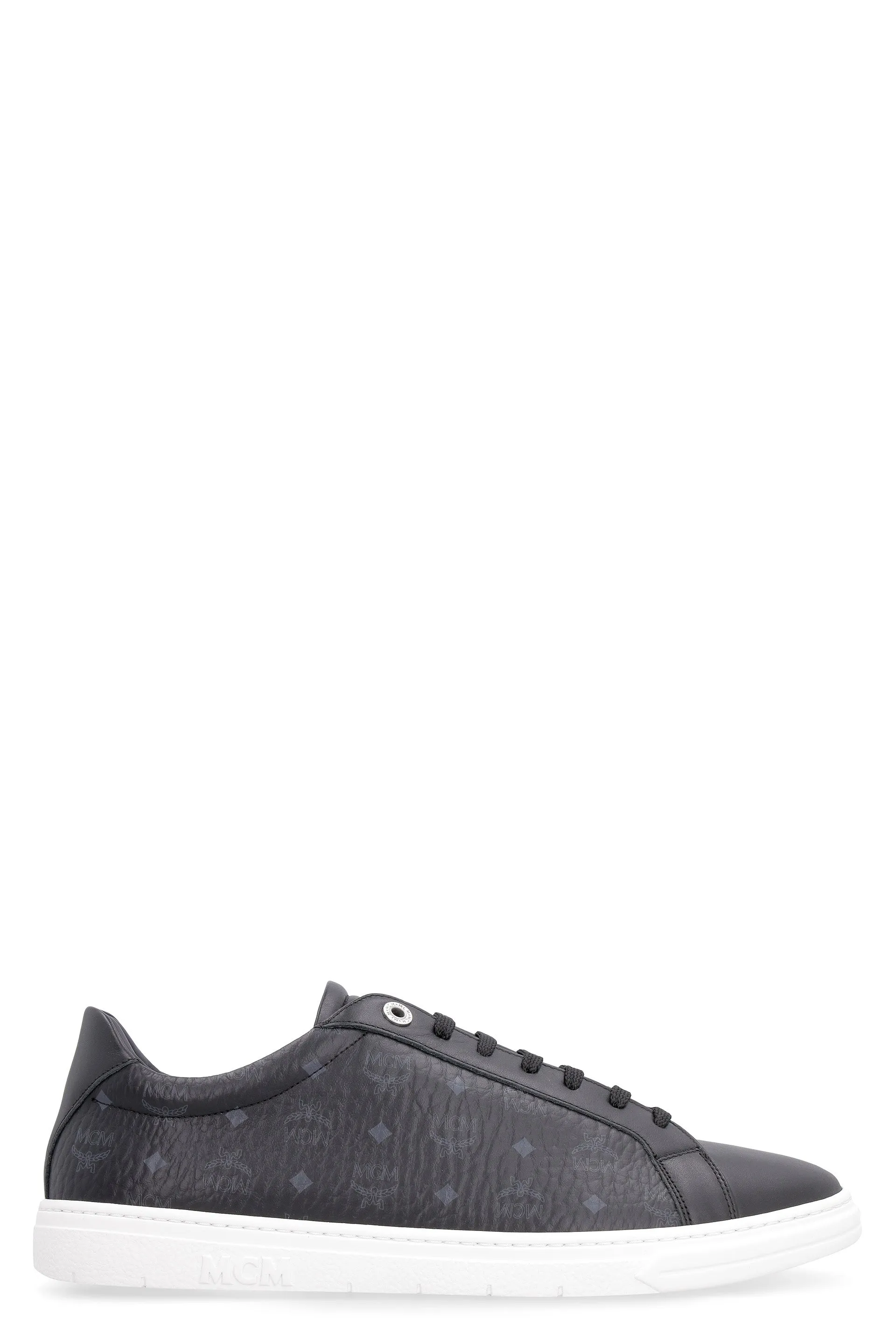 MCM Terrain Logo Monogram Sneakers