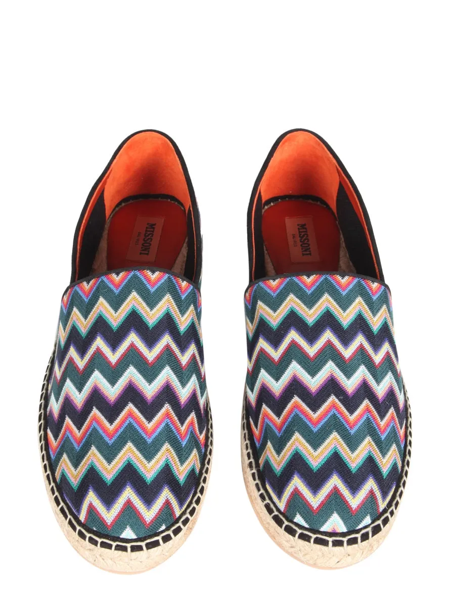Missoni Zig Zag Printed Espadrilles