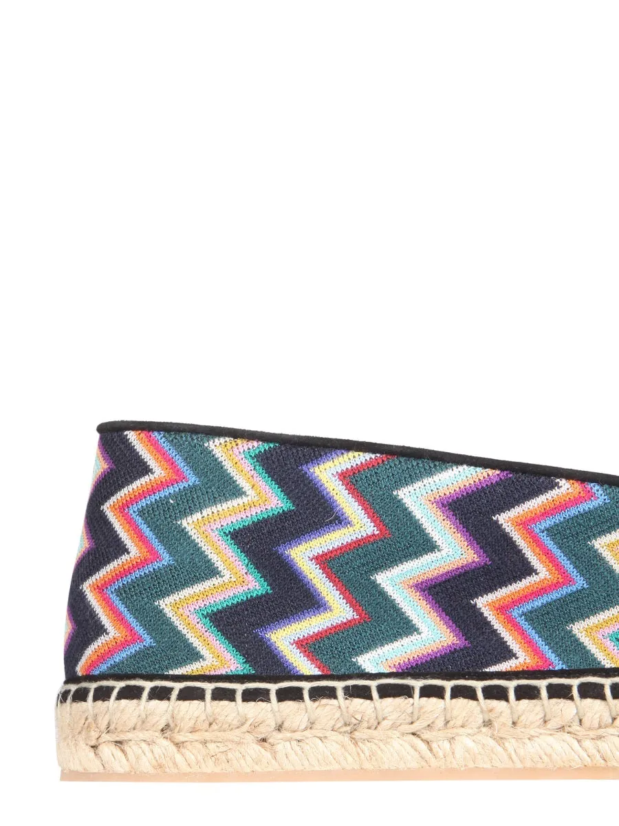 Missoni Zig Zag Printed Espadrilles