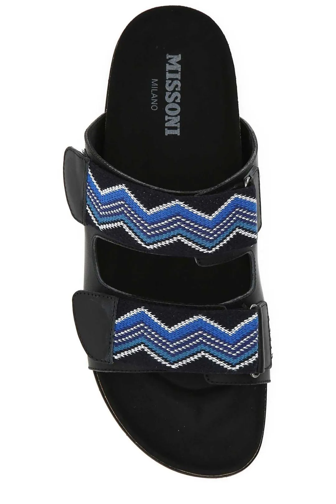 Missoni Zig-Zag Woven Designed Open-Toe Sandals