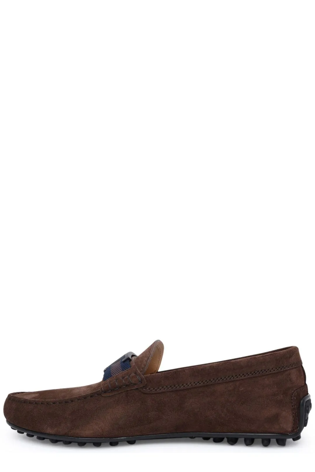 Mocassini Gommini Marroni Slip-On Loafers