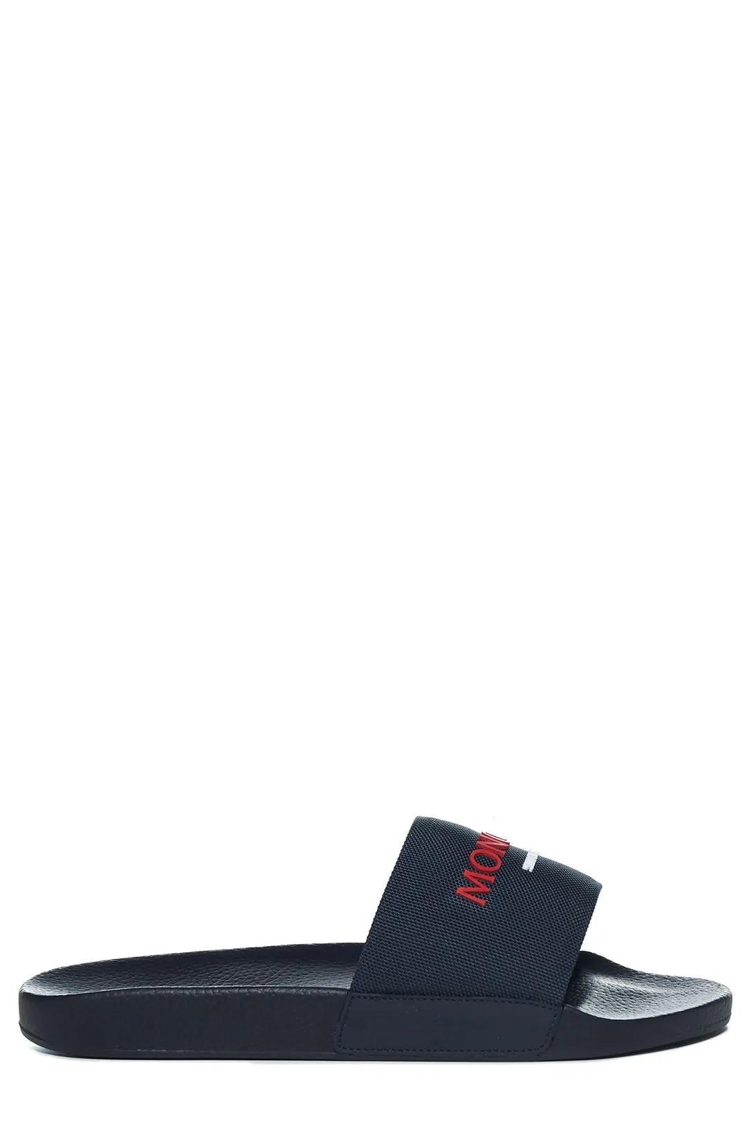 Moncler Basile Logo Embossed Slides