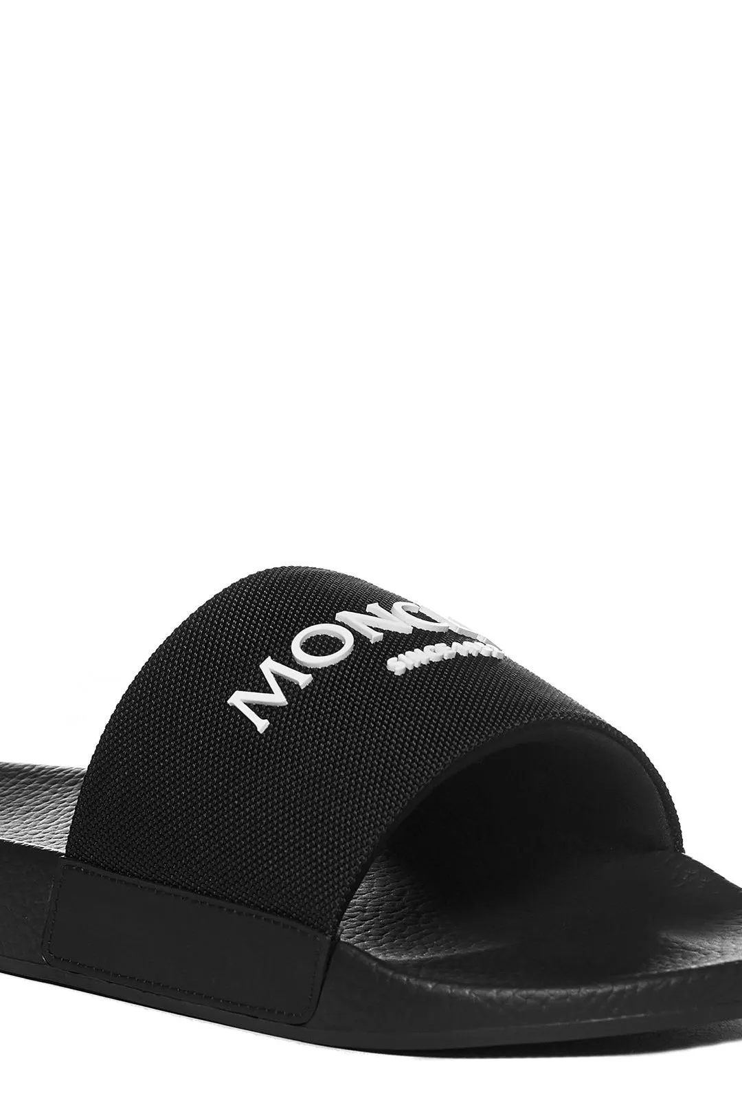 Moncler Basile Logo Embossed Slides