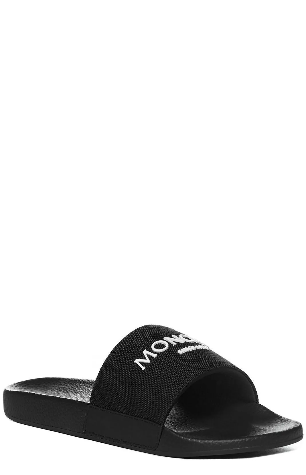 Moncler Basile Logo Embossed Slides