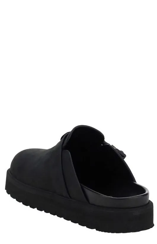 Moncler Buckle Detailed Slip-On Sandals