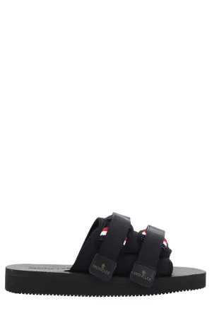 Moncler Logo Patch Slidework Sandals