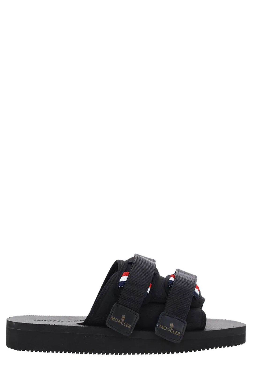 Moncler Logo Patch Slidework Sandals