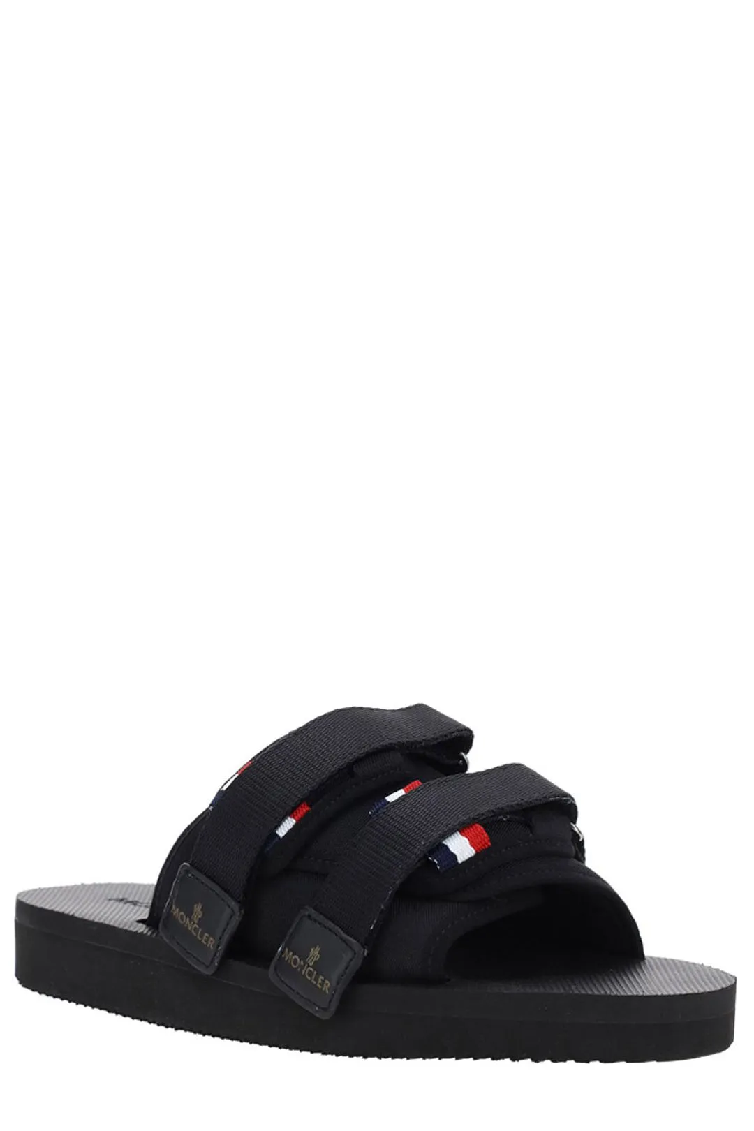 Moncler Logo Patch Slidework Sandals