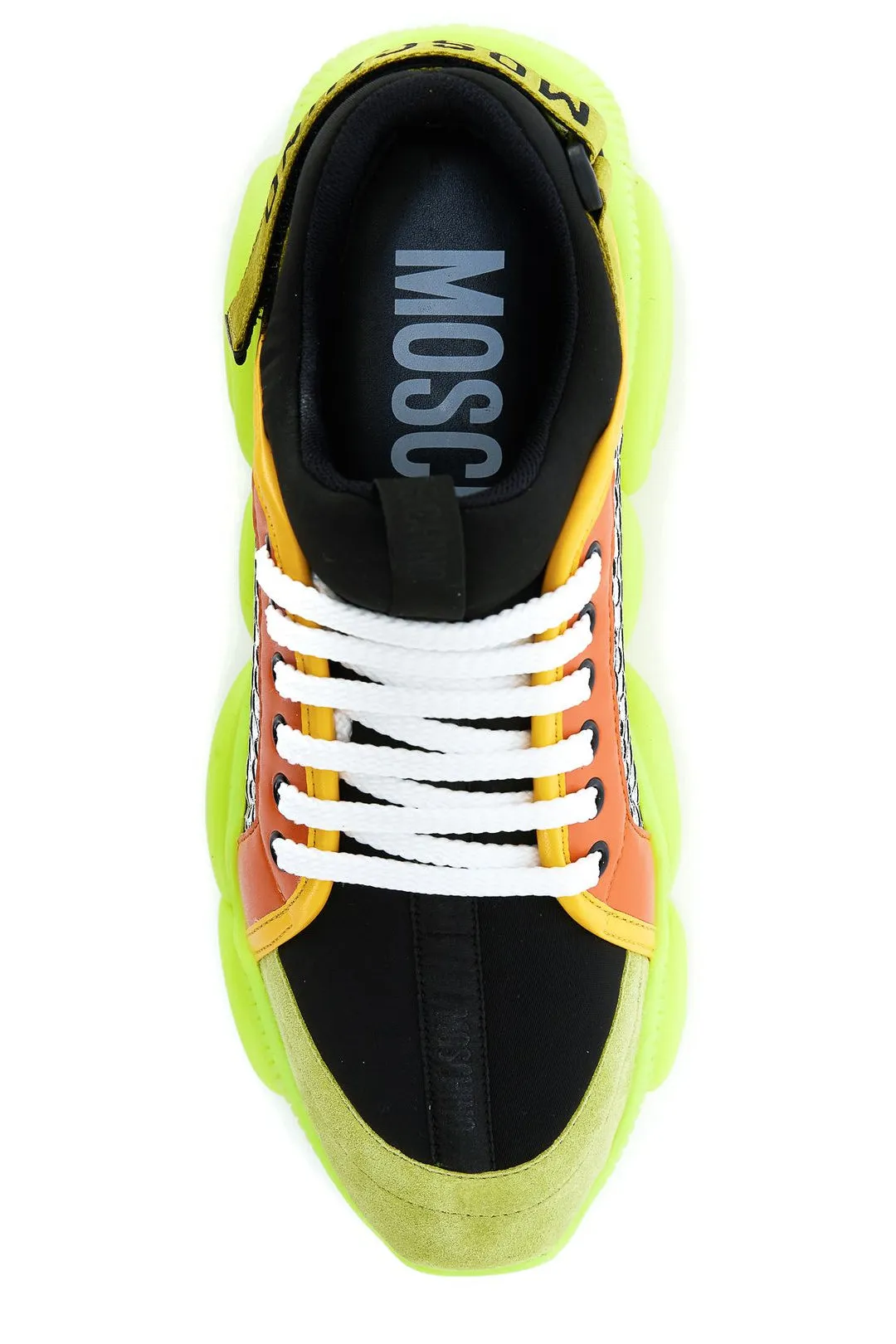 Moschino Logo Band Lace-Up Sneakers