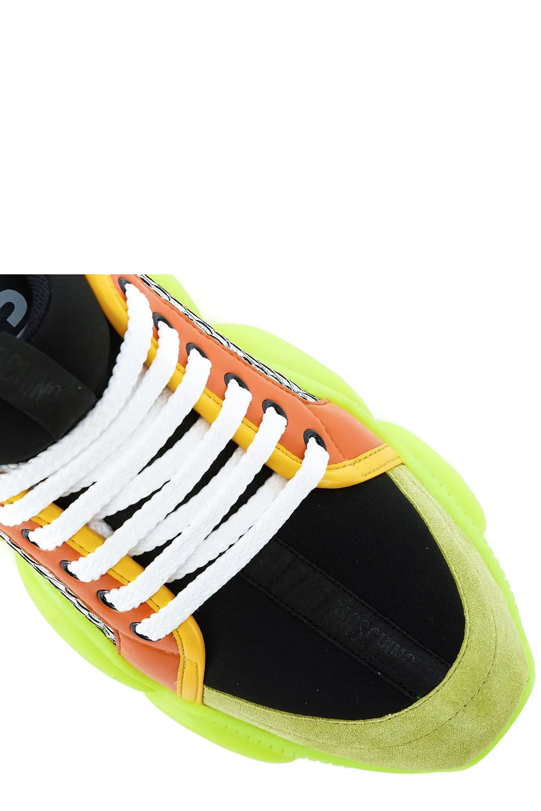 Moschino Logo Band Lace-Up Sneakers