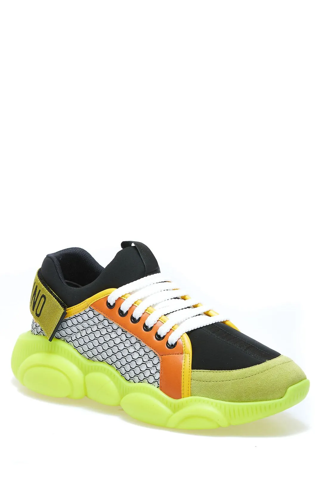 Moschino Logo Band Lace-Up Sneakers