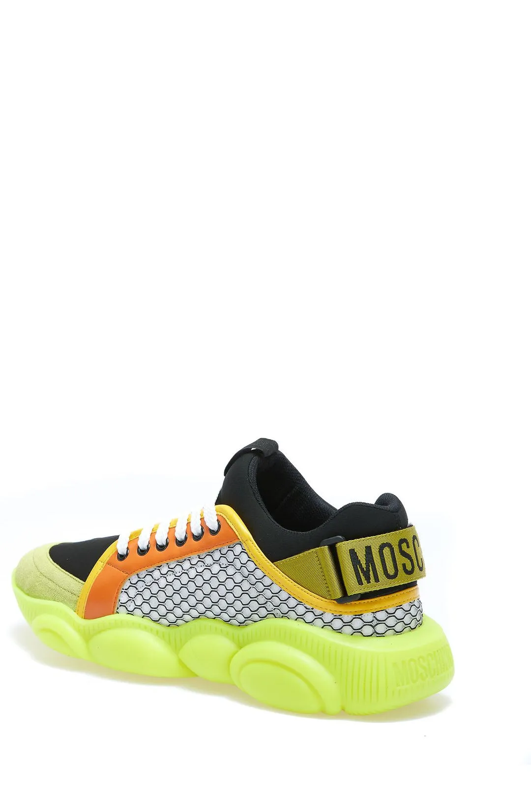 Moschino Logo Band Lace-Up Sneakers