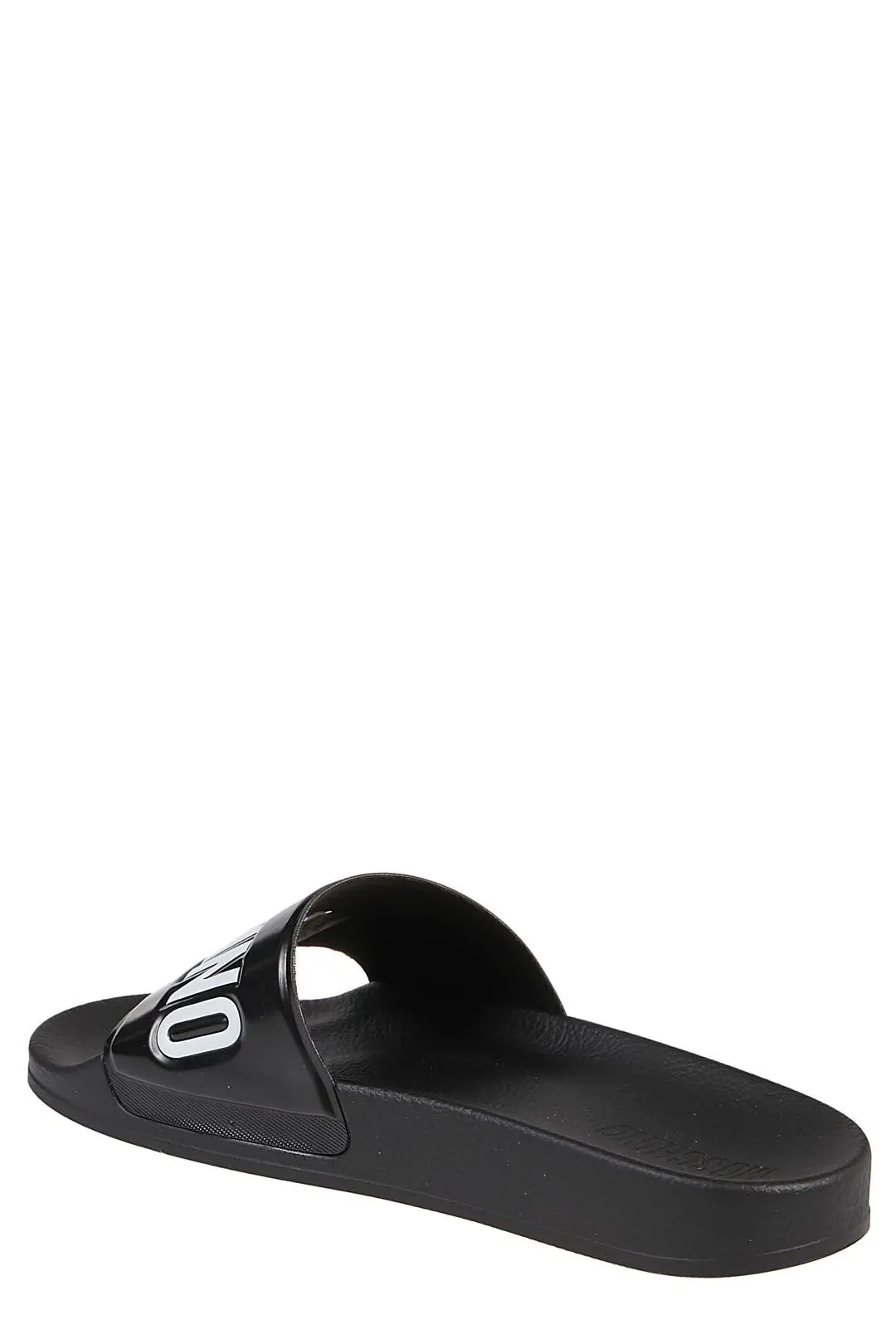 Moschino Logo Debossed Slip-On Pool Slides