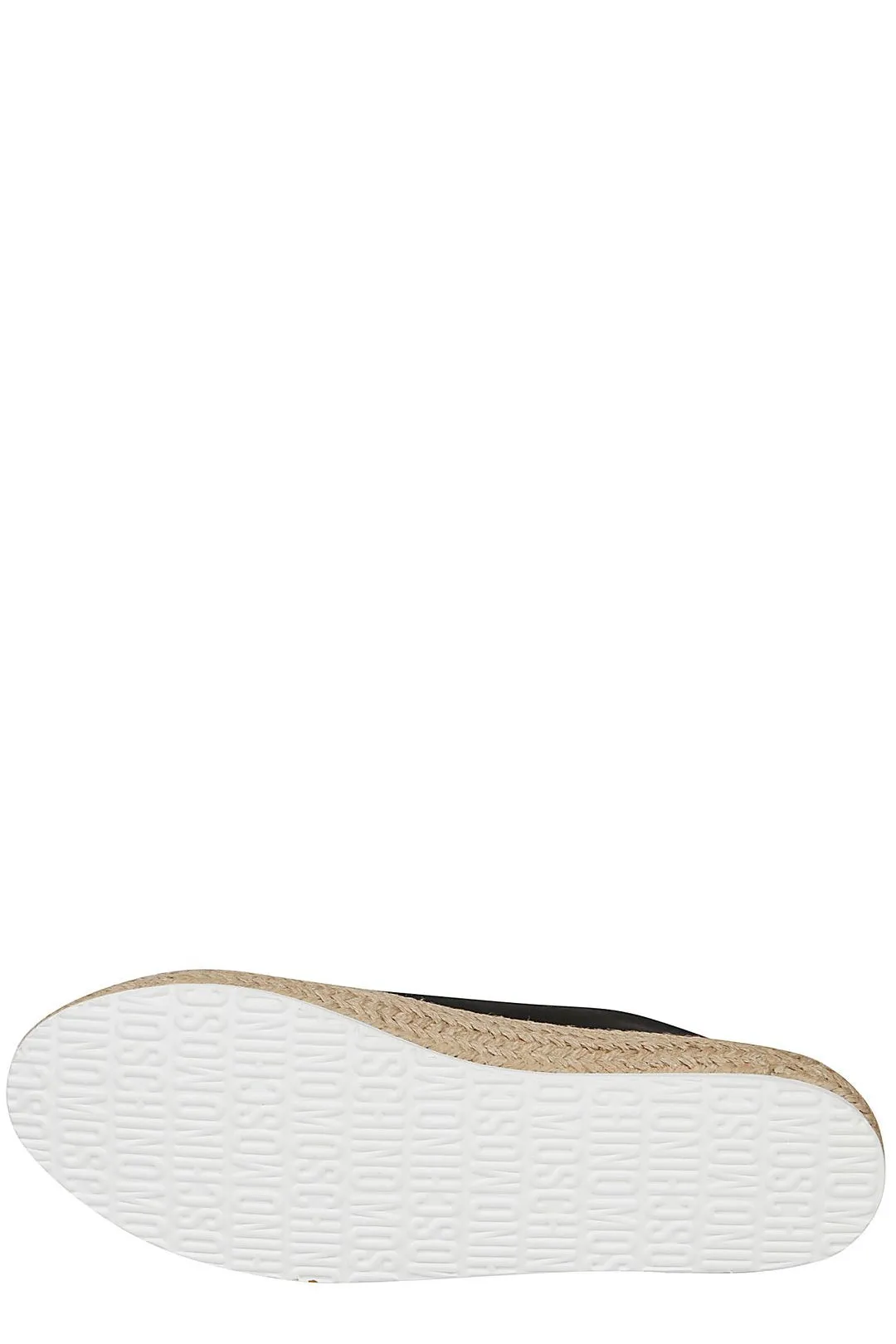 Moschino Logo Detailed Lace-Up Espadrilles