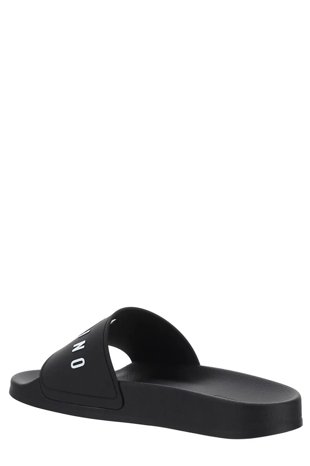 Moschino Logo Embossed Pool Slides