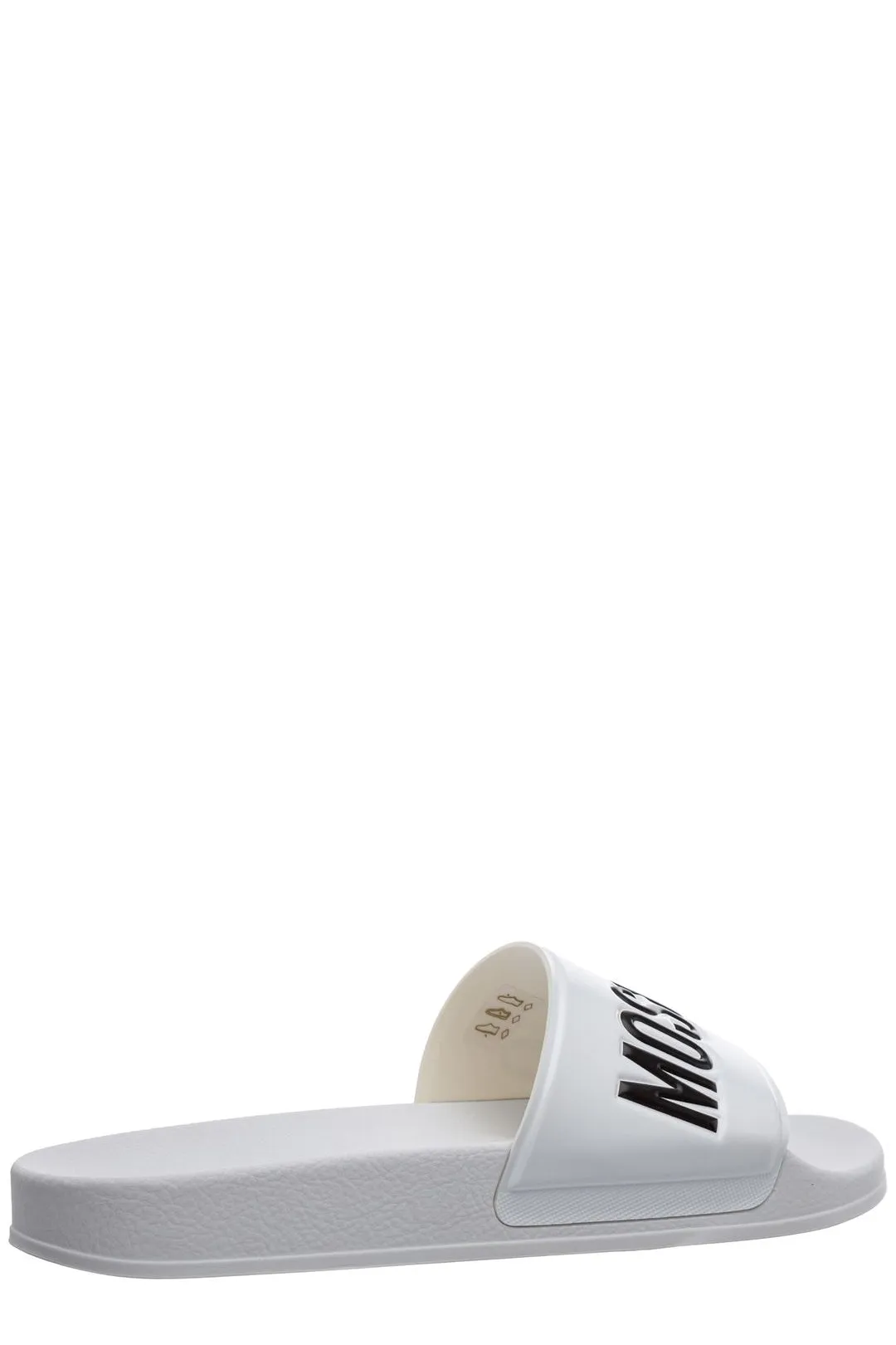 Moschino Logo Pool Slides